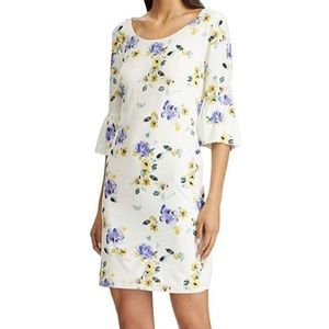American Living White Floral Dress